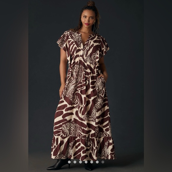 Anthropologie Cassandra Maxi Dress NWT - Picture 3 of 5